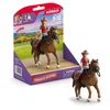 Image de schleich HORSE CLUB - HORSE CLUB Hannah & Cayenne - 42711