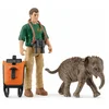 Image de Schleich speelfiguur onderzoeker safari avontuur 81476 speelgoed.