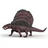 Image de Schleich dinosaurus speelfiguur Dimetrodon rood zwart 15 cm speelgoed.