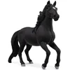 Image de Schleich paardenspeelgoed Lusitano hengst zwart realistisch figuur.