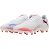 Image de PUMA FUTURE 8 PLAY FG/AG Unisex Sportschoenen - PUMA White-PUMA Black-Glowing Red