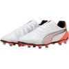 Image de PUMA KING MATCH FG/AG Unisex Sportschoenen - PUMA White-PUMA Silver-Glowing Red
