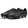 Image de PUMA ULTRA 6 PLAY FG/AG Unisex Sportschoenen - PUMA Black-Fizzy Light-Green Terrain
