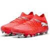Image de PUMA FUTURE 9 MATCH FG/AG Unisex Sportschoenen - Glowing Red-PUMA White-PUMA Black-PUMA Silver