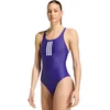 Image de Adidas Performance 3-Stripes V-Back Badpak - Dames - Paars