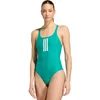 Image de Adidas Performance 3-Stripes V-Back Badpak - Dames - Groen