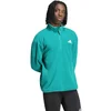 Image de Adidas Adi365 Running Essentials Winterised Fleece Sweatshirt Met Halve Rits Groen L Man