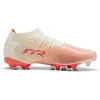 Image de PUMA FUTURE 9 MATCH FG/AG Unisex Sportschoenen - Sugared Almond-PUMA White-Ultra Red-PUMA Black