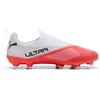 Image de Puma Ultra 7 Match Ll Fg/ag Junioren Voetbalschoenen Rood,Wit EU 22 Kinderen