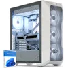 Image de Sedatech Advanced Gaming PC Waterkoeling White Case   AMD Ryzen 5 9600X 6x 3.9GHz   Radeon RX 9070XT   32Gb DDR5   2Tb SSD M.2   WiFi   Bluetooth, USB C   Windows 11   Desktop computer