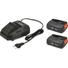 Image de GARDENA Startset Gereedschapsaccu en lader - P4A QC + 2x 2.5Ah
