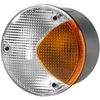 Image de Hella Achteruitrijlicht/Knipperlicht Rond Wit/Oranje 12/24V