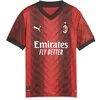 Image de Puma Ac Milan 22/23 Korte Mouw T-shirt Junior Rood 5-6 Years Jongens