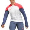 Image de PUMA individualCUP 1/4 Zip Top Heren Sporttrui - Wit - Maat M