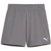 Image de Puma Damen Sport Shorts TeamGoal Shorts Wmns 705754 Cast Iron-Puma White-L