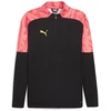 Image de Puma Individual Final Ff Sweatshirt Met Halve Rits Zwart L Man,Vrouw