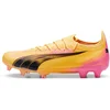 Image de Puma Ultra Ultimate Fg/ag Ws Voetbalschoenen Geel EU 39