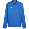 Image de Puma Shirt TeamGoal Training 1/4 Zip Top 658629 Electric Blue Lemonade-Puma White-Puma Team Royal-M