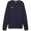 Image de PUMA teamGOAL Casuals Crew Neck Sweat Heren Sporttrui - PUMA Navy-PUMA White