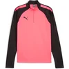Image de PUMA teamLIGA 1/4 Zip Top Heren Sporttop - Sunset Glow-Puma Black