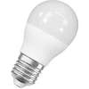 Image de OSRAM LED-Lampen, klassische Miniballform, 60 Watts Ersatz, E27, P-shape, 6500 Kelvin, Kaltes Tageslicht, Matt, single Pack