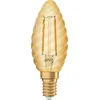 Image de Ledvance Vintage 1906 LED E14 Kaars Goud 1.5W 120lm - 824 Zeer Warm Wit | Vervangt 12W
