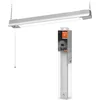 Image de LEDVANCE Office Line Curve Pendel LED werkpleklamp, wit, 24W, 2700lm, concentratieverhogende koudwitte lichtkleur, zeer praktisch, lange levensduur, IP20, 4000K.