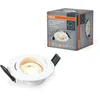Image de OSRAM inbouwplafondlampset inclusief GU10 LED en twistlocksysteem, inbouwspots in wit, IP20-bescherming voor binnentoepassingen, complete montage- en aansluitaccessoires inbegrepen