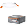 Image de OSRAM Downlight Slim 120mm, LED-inbouwlamp, 8W, 6500K koudwit, 550 lumen, plat ontwerp, IP20, eenvoudige installatie voor woonkamers en keukens