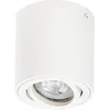 Image de OSRAM Spot Surface Ronde plafondspot, wit, met GU10-voet, kan worden voorzien van een normale of slimme lamp, flexibele stralingshoek, IP20-bescherming, hoogwaardige behuizing
