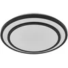 Image de OSRAM ORBIS BERLIN LED plafondlamp 490mm, zwart, 36W, 4150lm, warmwitte lichtkleur, zeer homogene lichtverdeling, long life, niet-vervangbare LED module, rond, IP20, 3000K.