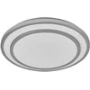 Image de OSRAM ORBIS BERLIN LED plafondlamp 490mm, zilver, 36W, 4150lm, warm witte lichtkleur, zeer homogene lichtverdeling, long life, niet-vervangbare LED module, rond, IP20, 3000K.