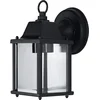 Image de OSRAM ENDURA Classic buitenlamp S E27 zwart, gegoten aluminium, helder glas, IP43, zonder lamp, geschikt voor buitenopstelling