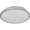 Image de OSRAM ORBIS DUBLIN LED plafondlamp 300mm, zilver, 16W, 2000lm, warm witte lichtkleur, zeer homogene lichtverdeling, long life, niet-vervangbare LED module, rond, IP20, 3000K.