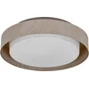 Image de OSRAM ORBIS MADRID plafondlamp 290mm, houtkleur, E27 fitting, kan worden uitgerust met slimme lamp, hoge kwaliteit, modern design, metalen behuizing, geschikt voor gebruik binnenshuis, rond, IP20