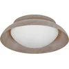 Image de OSRAM ORBIS MADRID plafondlamp 305mm, houtkleur, 2xE27 fitting, kan worden uitgerust met slimme lamp, hoge kwaliteit, modern design, metalen behuizing, geschikt voor gebruik binnenshuis, rond, IP20