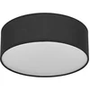 Image de OSRAM ORBIS PARIS plafondlamp 300mm, zwart, E27 fitting, kan worden uitgerust met slimme lamp, hoge kwaliteit, modern design, met stoffen kap, geschikt voor binnengebruik, rond, IP20