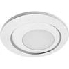 Image de OSRAM ORBIS SPIRAL RD CL LED plafondlamp 400mm, wit, 27W, 3000lm, lichtkleur warmwit, effectieve indirecte en directe lichtverdeling, long life, rond, IP20, 3000K.