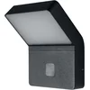 Image de OSRAM ENDURA LED-wandlamp, warm wit 3000 K, buitenlamp, 12W, verborgen bewegingssensor, IP44, 750lm, gegoten aluminium, donkergrijs