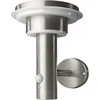 Image de OSRAM ENDURA Style Solar LED-buitenwandlamp zwart, bewegings- & lichtsensor, 3 modi, IP44, modern ontwerp voor tuin & terras
