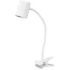 Image de OSRAM Office Line klemlamp met flexibele arm en GU10-fitting in wit, gemaakt van kunststof, IP20-bescherming, voor thuiskantoor en andere binnentoepassingen