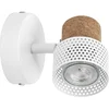Image de OSRAM DECOR SPOT CORK, 1 x 3,4W, 230lm, wit, spot, verstelbare koppen, veelzijdig gebruik, interieurspot, vervangbare ledlampen, dimbaar, warm witte lichtkleur, GU10