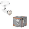 Image de OSRAM LED SPOT GU10 1 x 3,4W, 230lm, wit, 2.700K kleurtemperatuur, warm witte lichtkleur, tijdloos ontwerp, vervangbare ledlamp, ideaal voor interieurs, CRI 90, verstelbare koppen
