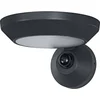 Image de OSRAM buitenwandlamp, antraciet, 12,5 W, 930 lm, 3000 K, 100° stralingshoek, IP65, levensduur 50.000 u, PIR-bewegingssensor, glazen diffuser
