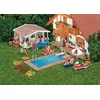Image de Faller - Zwembad en tuinhuisje - modelbouwsets, hobbybouwspeelgoed voor kinderen, modelverf en accessoires