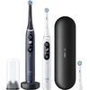 Image de Oral-B iO 8 Wit en Zwart - Elektrische Tandenborstels - Duopack