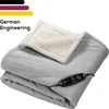 Image de Beurer Elektrische Deken Premium - Warmtedeken - 1 persoons 180x130cm - Knuffeldeken - BSS (Beurer Safety System) - Grijs - 3 Jaar Garantie