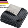 Image de Beurer Elektrische Deken Premium - Warmtedeken - 1 persoons 180x130cm - Knuffeldeken - BSS (Beurer Safety System) - Grijs - 3 Jaar Garantie