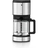 Image de WMF Stelio - Filter Koffiezetapparaat - Glazen Kan - 10 Koppen - Roestvrij Staal - Modern Design
