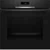 Image de Bosch HQG572EB3 - Inbouwoven - Elektrisch - Zwart - Air Fry-functie - 71 l - Stoom koken - Pyrolytisch